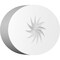 Ekena Millwork Standard Dalton Spiral Rosette With Square Edge, 5"W x 3 1/4"H x 3/4"P ROSP050X033X075DAL12 - alternate 1